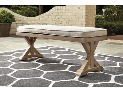 Signature Design by Ashley Beachcroft 4-Piece Outdoor Sectional, 2 Arm Chairs, Lounge Chair and Bench - P791P18