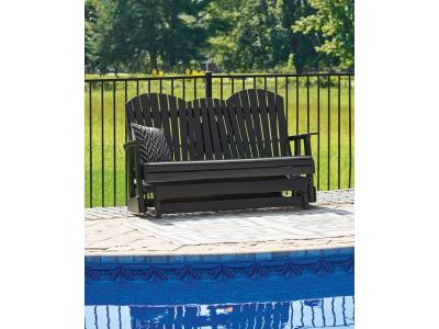 Signature Design by Ashley Hyland wave Outdoor Glider Loveseat - P108-835
