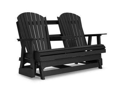 Signature Design by Ashley Hyland wave Outdoor Glider Loveseat - P108-835