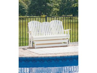 Signature Design by Ashley Hyland wave Outdoor Glider Loveseat - P111-835