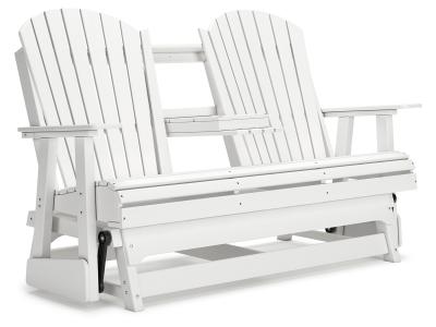Signature Design by Ashley Hyland wave Outdoor Glider Loveseat - P111-835