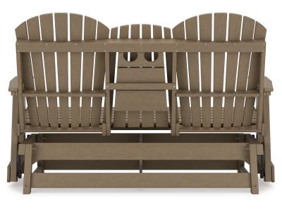 Signature Design by Ashley Hyland wave Outdoor Glider Loveseat - P114-835