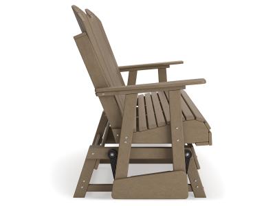 Signature Design by Ashley Hyland wave Outdoor Glider Loveseat - P114-835