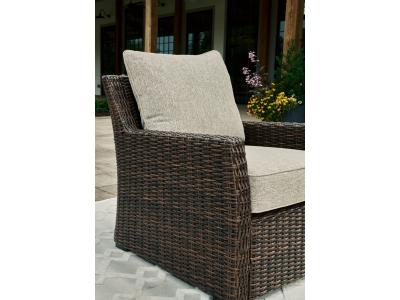 Signature Design by Ashley Brook Ranch Outdoor Lounge Chair with Cushion - P465-820