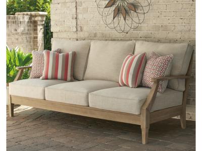 Signature Design by Ashley Clare View Outdoor Sofa, Loveseat and Lounge Chair - P801P8