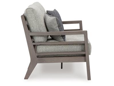 Signature Design by Ashley Hillside Barn Outdoor Loveseat with Cushion - P564-835