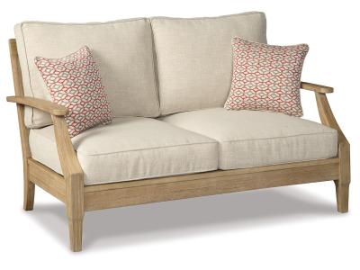 Signature Design by Ashley Clare View Outdoor Loveseat and 4 Lounge Chairs - P801P9