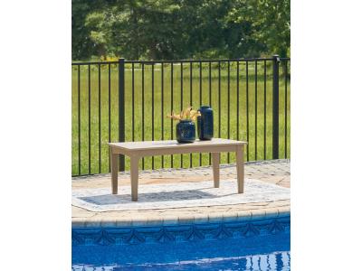 Signature Design by Ashley Hyland wave Outdoor Coffee Table - P114-701