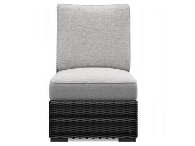 Signature Design by Ashley Beachcroft Outdoor Armless Chair with Cushion - P792-846