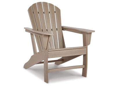 Signature Design by Ashley Sundown Treasure 4 Adirondack Chairs and Outdoor End Table - P014P2
