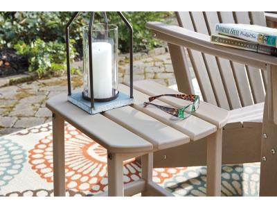 Signature Design by Ashley Sundown Treasure 4 Adirondack Chairs and Outdoor End Table - P014P2