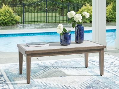 Signature Design by Ashley Rainier Ranch Outdoor Coffee Table - P701-701
