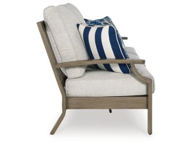 Signature Design by Ashley Rainier Ranch Outdoor Sofa with Cushion - P701-838