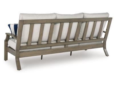 Signature Design by Ashley Rainier Ranch Outdoor Sofa with Cushion - P701-838