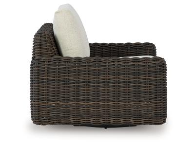Signature Design by Ashley Kimora Outdoor Swivel Lounge Chair - P711-821