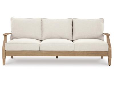 Signature Design by Ashley Carter Hall Outdoor Sofa with Cushion - P601-838