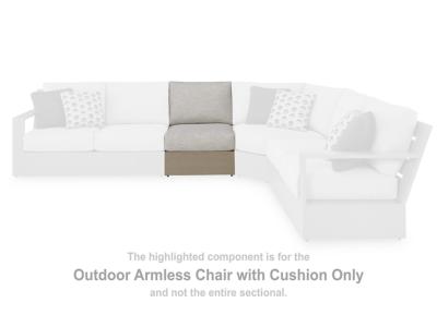 Signature Design by Ashley Kimpton Isle Outdoor Armless Chair with Cushion - P704-846