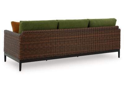 Signature Design by Ashley Horizon Hall Outdoor Sofa with Cushion - P572-838