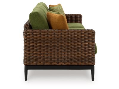 Signature Design by Ashley Horizon Hall Outdoor Sofa with Cushion - P572-838