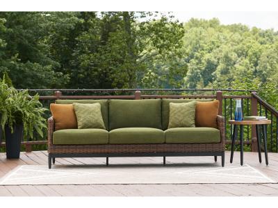 Signature Design by Ashley Horizon Hall Outdoor Sofa with Cushion - P572-838