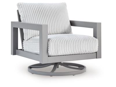 Signature Design by Ashley Hurley Park Outdoor Swivel Chair with Cushion - PCP695-821