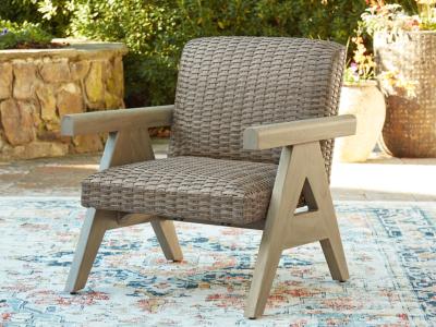 Signature Design by Ashley Cliff Trails Outdoor Rocking Lounge Chair - PCP690-821