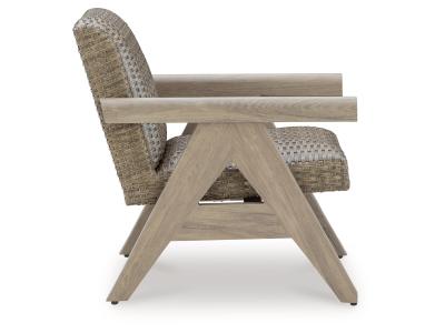 Signature Design by Ashley Cliff Trails Outdoor Rocking Lounge Chair - PCP690-821