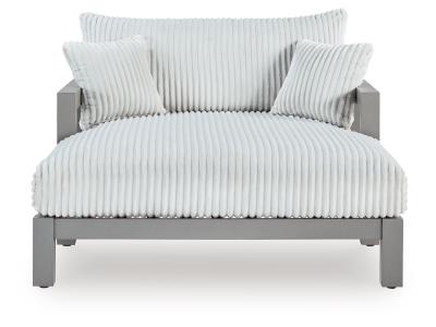 Signature Design by Ashley Hurley Park Outdoor Chaise Lounge with Cushion - PCP695-815