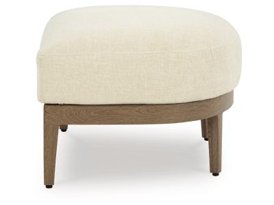 Signature Design by Ashley Serene Bay Outdoor Ottoman with Cushion - P671-814