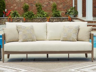 Signature Design by Ashley Serene Bay Outdoor Sofa with Cushion - P671-838