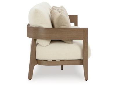 Signature Design by Ashley Serene Bay Outdoor Sofa with Cushion - P671-838