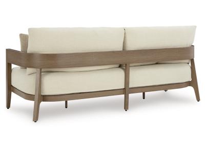 Signature Design by Ashley Serene Bay Outdoor Sofa with Cushion - P671-838