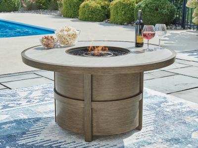 Signature Design by Ashley Rainier Ranch Fire Pit Table - P701-776