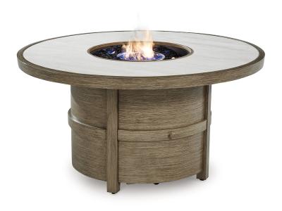 Signature Design by Ashley Rainier Ranch Fire Pit Table - P701-776