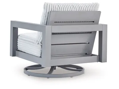 Signature Design by Ashley Hurley Park Outdoor Sofa, 2 Lounge Chairs and Coffee Table - PCP695P2