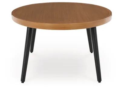 Signature Design by Ashley Horizon Hall Outdoor Sofa, 2 Lounge Chairs, Ottoman and Coffee Table - P572P3