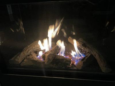 36" Sierra Flame Thompson 36 Direct Vent Linear Liquid Propane Fireplace - THOMPSON-36-DELUXE-LP