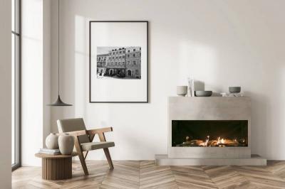 60" Sierra Flame Vienna Linear Style Gas Fireplace - VIENNA-60-NG