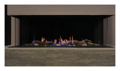 48" Sierra Flame Toscana 3 Sided Peninsula Natural Gas Fireplace - TOSCANA-48-NG