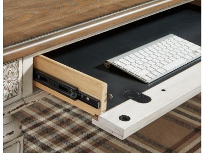 Signature Design by Ashley Realyn 2-Piece Home Office Desk - H743H1