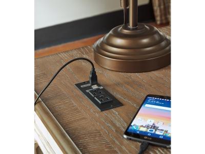 Signature Design by Ashley Realyn 2-Piece Home Office Lift Top Desk - H743H2