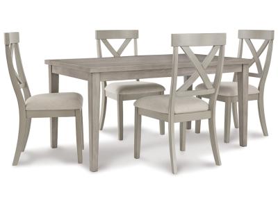 Signature Design by Ashley Parellen Dining Table and 4 Chairs - D291D1