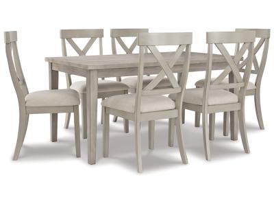 Signature Design by Ashley Parellen Dining Table and 6 Chairs - D291D6
