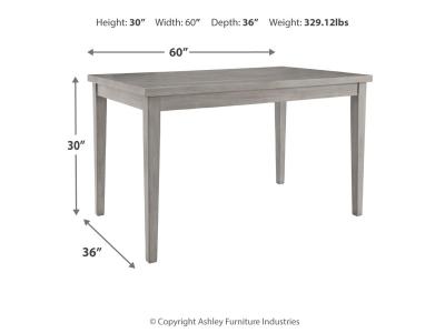 Signature Design by Ashley Parellen Dining Table and 6 Chairs - D291D6