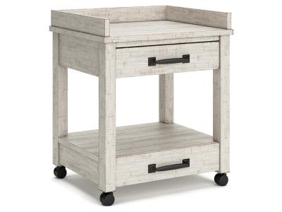 Signature Design by Ashley Carynhurst Home Office Desk and Printer Stand - H755H1