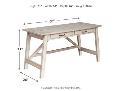 Signature Design by Ashley Carynhurst Home Office Desk and Printer Stand - H755H1