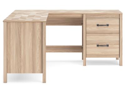 Signature Design by Ashley Battelle 60" Home Office Desk with Return - H3929H1