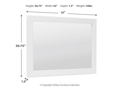 Signature Design by Ashley Mollviney Bedroom Mirror - B2540-36