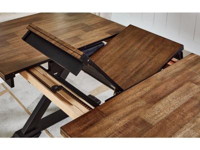 Signature Design by Ashley Wildenauer Dining Table, 4 Chairs and Bench - D634D2