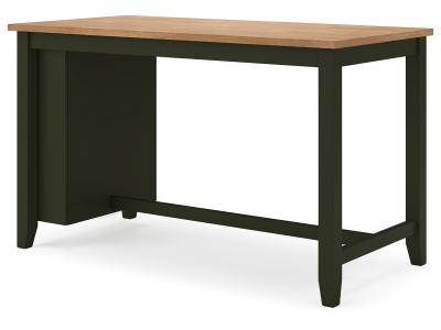 Signature Design by Ashley Gesthaven Counter Height Dining Table and 2 Barstools - D401D3